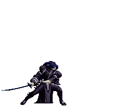 emu gif animation - neogeo battle coliseum - asura